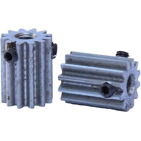 1M10T Spur Gear Bore 4 / 5mm Mini Low Carbon Steel Metal 2Pcs(5 mm) in Kuwait