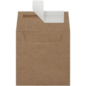 LUXPaper Square Invitation Envelopes | Peel & Press | 6" x 6" | White Linen | 80lb. Text | 50 Qty in Kuwait