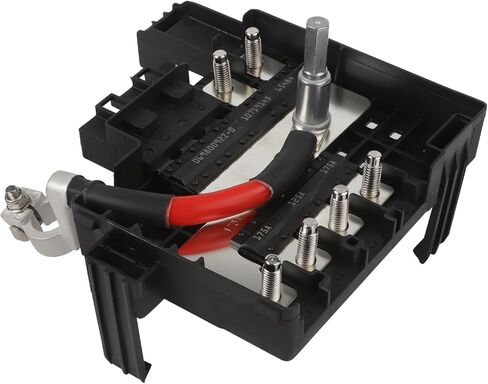 Battery Distribution Engine Compartment Fuse Block Compatible with 2017-2019 Chevy Silverado GMC Sierra 1500, 2019 Silverado Sierra 2500 3500 HD Replaces# 84354721 84460795 in Saudi Arabia