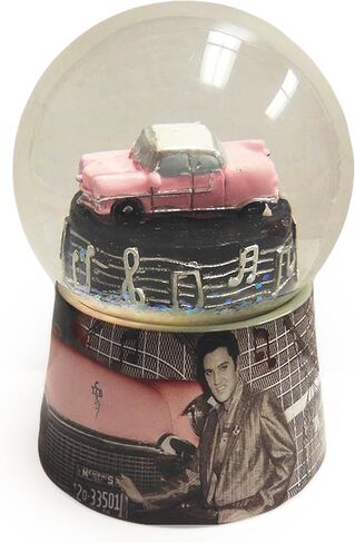 تتميز Elvis Presley Snowglobe بالعلبة الوردية المميزة - منتجات منتصف الجنوب in Saudi Arabia