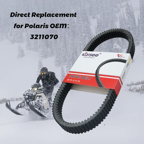 حزام محرك KARSEE 3211070 متوافق مع Polaris Snowmobile Indy 440/500 / XLT 600 / Super Sport/Trail in Kuwait