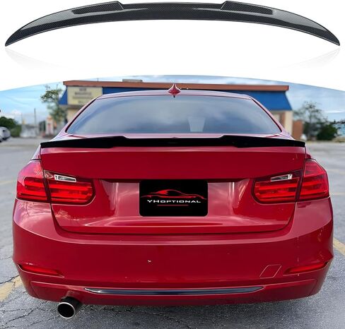جناح ممتص الصدمات الأمامي لـ 2013-2018 BMW 3 Series F30 F31 F35 320i 325i 328i 335i ملحقات الأجزاء الأمامية البديلة (أسود لامع) in Kuwait