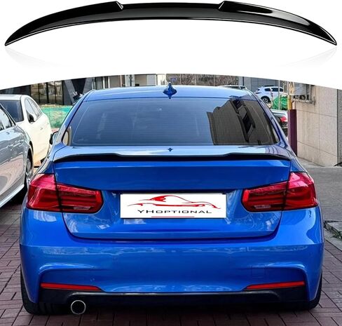 Front Bumper Lip Splitter Spoiler for 2013-2018 BMW 3 Series F30 F31 F35 320i 325i 328i 335i Base Replacement Front Parts Accessories (Gloss Black) in Saudi Arabia