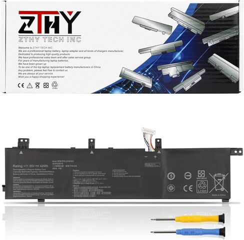 ZTHY C31N1602 Laptop Battery Replacement for Asus ZenBook U3000U UX330 UX330U UX330UA UX330UAK UX330UA-1A UX330UA-1B UX330UA-1C UX330UA-FB018R FB161T Series C31N16O2 0B200-02090000 11.55V 57Wh in Kuwait