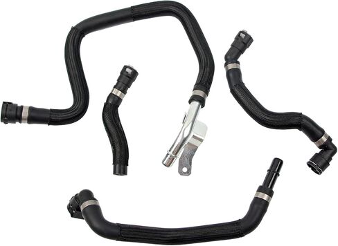 4 Pcs HVAC Heater Supply Return Hose Set Replace 68199254AB 68199254AA 68104972AA 52014624AA 68192082AA 52014627AB Fit for Jeep Grand Cherokee 2014-2018 Chrysler 200 2015-2017 in Saudi Arabia