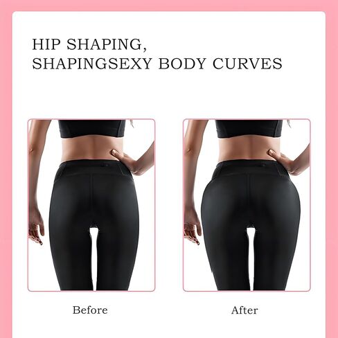 Hip Dip Pads, Silicone Butt Pads for Women, Reusable Enhancer Adhesive Shapewear Butt Padded for an Instant Hourglass Figure Beige in Saudi Arabia