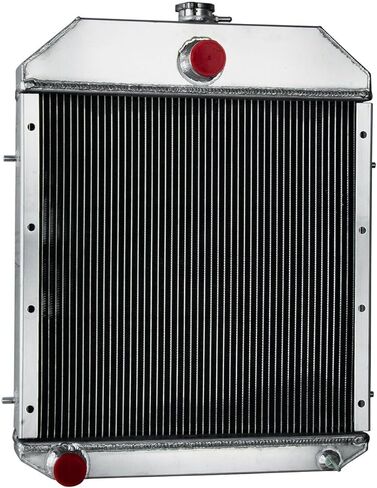 Full Aluminum Radiator compatible with Case IH 1845 1845B 1845S 480D 480LL 580D 580SD 584D 3 Row Core Radiators in Kuwait