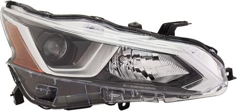 for Nissan Compatible with Altima 2019-2021 1pcs Headlight Right Housing W/Bulbs NI2503265 in Saudi Arabia