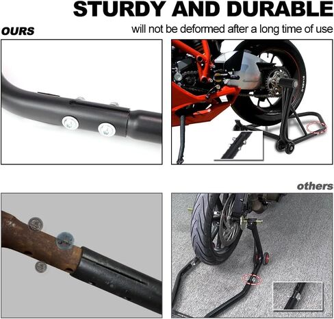 Xitomer 53.4 مم دبوس عالمي للدراجات النارية حامل دراجة نارية جانب واحد Swingarm رفع خلفي من جانب واحد Swingarm رفع حامل مناسب لـ R1200 ST R1200GS ADVENTURE R1200R in Kuwait