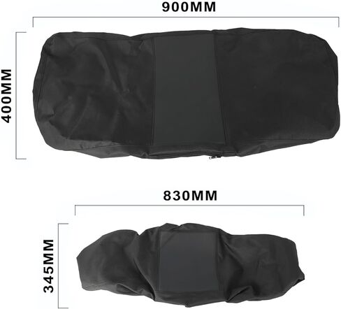 UTV Bench Seat Cover Side by Side Non-Slip Soft Breathable Waterproof for Mule 600 610 2005-2016 Mule SX 2017-2025, High Elastic Leather in Saudi Arabia