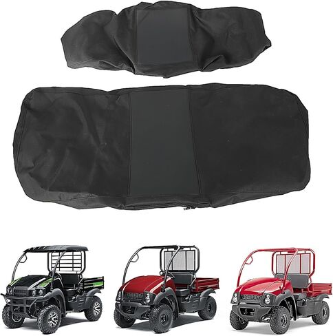 UTV Bench Seat Cover Side by Side Non-Slip Soft Breathable Waterproof for Mule 600 610 2005-2016 Mule SX 2017-2025, High Elastic Leather in Saudi Arabia