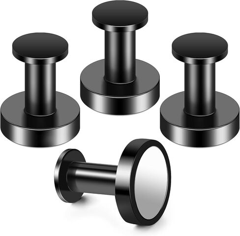 E BAVITE Magnetic Hooks 8 PCS 150lb Magnet Hook Cruise Cabins Essentials Heavy Duty Wreath Hanger Strong Magnets for Classroom Whiteboard Wreath Coat Grill Hanging Garage Cruise Ship Camping (Silver) in Kuwait