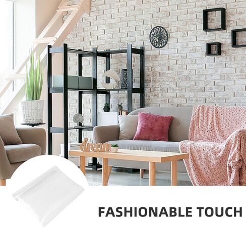 STOBOK Transparent PVC Floor Mat Chair Protector for Hardwood and Carpet Floors Non-Slip Plastic Rug Pad for Office Desk Home Bedroom Kitchen Use with Easy Cutting in Saudi Arabia