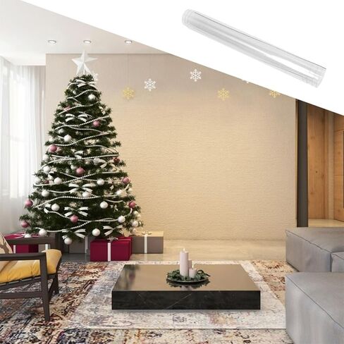 STOBOK Transparent PVC Floor Mat Chair Protector for Hardwood and Carpet Floors Non-Slip Plastic Rug Pad for Office Desk Home Bedroom Kitchen Use with Easy Cutting in Saudi Arabia