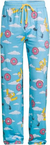 The Simpsons Pajama Pants Men's Homer Simpson In The Sky Lounge PJ Bottoms in Saudi Arabia