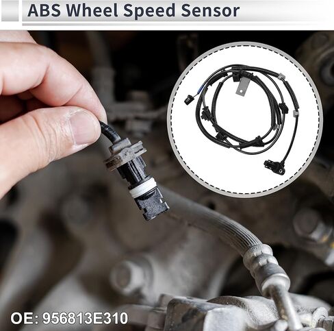 ABS عجلة السرعة الاستشعار الخلفي الأيمن ABS الاستشعار نظام الفرامل المضادة للانغلاق الاستشعار رقم 956813E310 لكيا سورينتو 2007-2009 in Kuwait