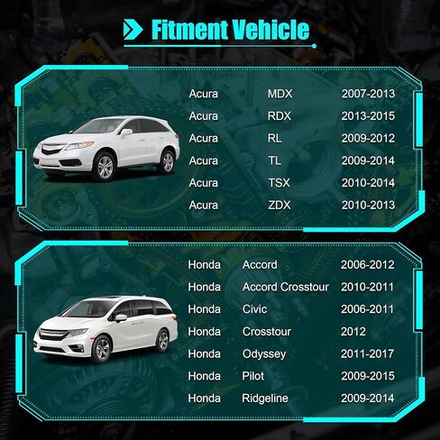 911-769 صمام تطهير علبة البخار صمام الملف اللولبي مناسب لـ 2006-2012 Honda Accord، 2009-2015 Pilot & Odyssey Civic Ridgeline Crosstour Acura MDX RDX TL RL TSX ZDX OEM # 36162-RMX-A01 136200-7040 in Kuwait