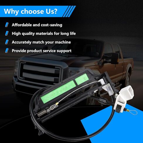 XL3Z-7A110-AA Gear Shift Indicator Cable & Assembly Compatible with Ford F-250/F250 1999 2000 2001 2002 2003 Shift Selector Cable - Replaces XL3Z7A110AA in Kuwait