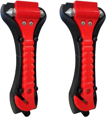 Hammer – Car Window Breaker Hammer 2PCS Set – Essential Automotive Safety Tool for Emergency Use in Saudi Arabia
