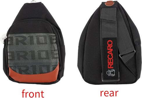BRIDE Black Backpack Cross Body Chest Pack RECARO Shoulder Waist Bag Messenger in Saudi Arabia