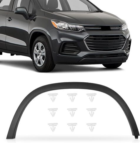 Fender Flare Front RH Passenger Side Right Compatible with 2017-2022 Chevy Trax Wheel Housing Molding Trim,42490925 GM1291251 in Kuwait