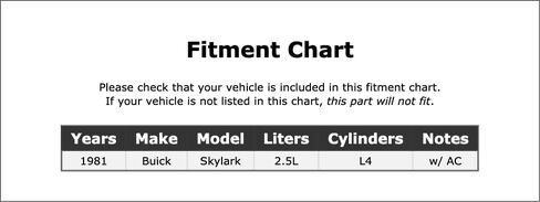 Idle Speed Control Motor Compatible With Buick Skylark 2.5L L4 1981 P-3941581 in Kuwait