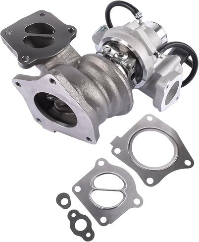 Turbocharger Replacement for Chevy Equinox Camaro GMC Terrain Cadillac CTS ATS CT6 Buick Regal Envision TD04L 2.0L 2013-2023 12653326 49377-07800 in Saudi Arabia
