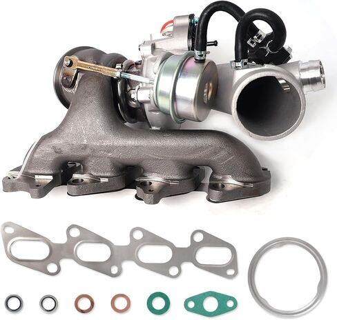 667-203 1.4L Turbo Turbocharger with Gasket Fit for 2011-2015 Chevy Chevrolet Cruze 2012-2020 Sonic 2013-2018 Trax 2013-2018 Buick Encore Replace# 55565353 GT1446 in Saudi Arabia