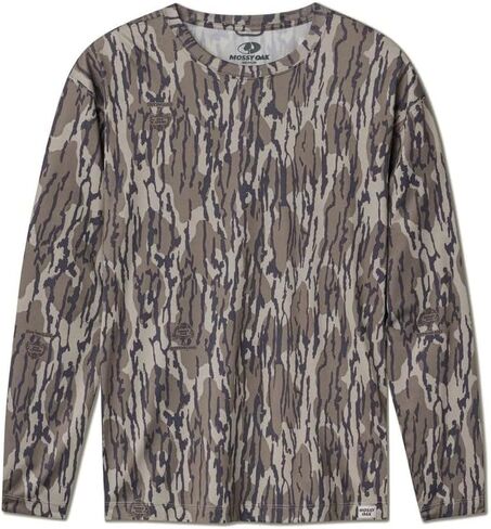 قمصان Mossy Oak للرجال طويلة الأكمام للحماية من الشمس لصيد الأسماك والسباحة والحماية من الأشعة فوق البنفسجية in Kuwait