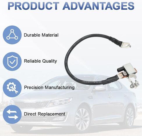 Battery Negative Sensor Cable Compatible with 2014 2015 Kia Optima Replacement for 37180-2T870 371802T870 in Saudi Arabia
