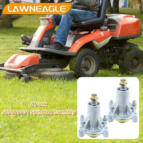 2 حزمة من مجموعة المغزل 587819701 تحل محل مجموعة المغزل Husqvarna 587819701، حرفي 587819701 المغزل، 587125401، 187281 مجموعة المغزل لجرارات Husqvarna YTH18542 in Kuwait