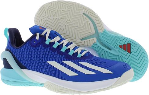 حذاء رجالي adidas Adizero Cybersonic مقاس 14، اللون: ملكي ساطع/أبيض فاتح/Flash Aqua in Kuwait