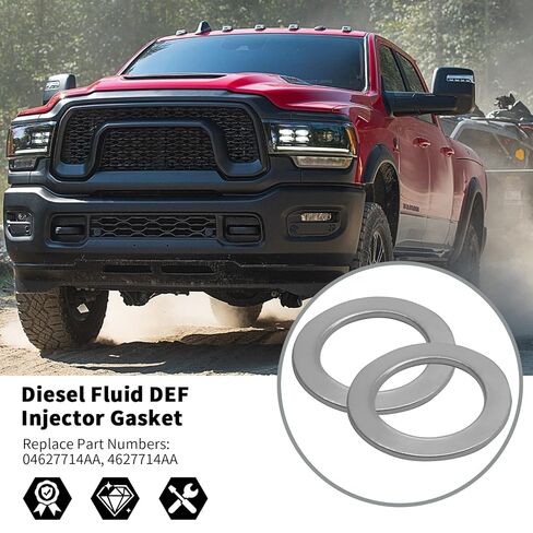 2 قطعة 4627714AA استبدال حشية حاقن سائل العادم DEF لـ Ram 2500 3500 2013-2022 لـ Ram 4500 5500 2013-2018، يستبدل 04627714AA in Kuwait