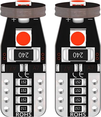 حزمة من 2 T10 3030 3smd مصابيح LED بيضاء فائقة السطوع 168 2825 194 شرائح CANBUS لأضواء لوحة الترخيص شاحنة ضوء داخلي قبة ضوء خريطة ضوء باب ضوء علامة مجاملة داخل ضوء السيارة in Kuwait