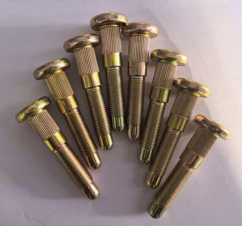 8 قطع M14*1.50 مسمار عجلة خلفية مسننة 610-676 15.8 مم عقدة، 80 مم UHL طول بديل لـ 2020-2025 شيفروليه سيلفرادو 2500 HD، 3500 HD، GMC Sierra 2500 3500 HD in Saudi Arabia