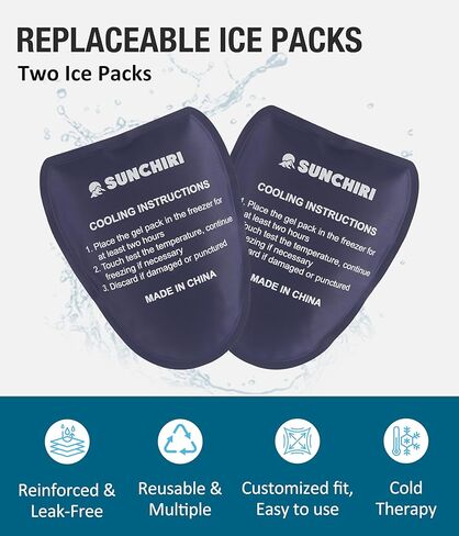 2 Pack Vasectomy Underwear with 2 Ice Packs, Zip Pocket Design Long Boxers for Testicular Support & Pain Relief in Saudi Arabia