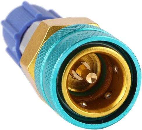 R1234YF Quick Coupler Durable Brass Low Side Connector for Car AC Refrigerant for Most European and Car in Saudi Arabia