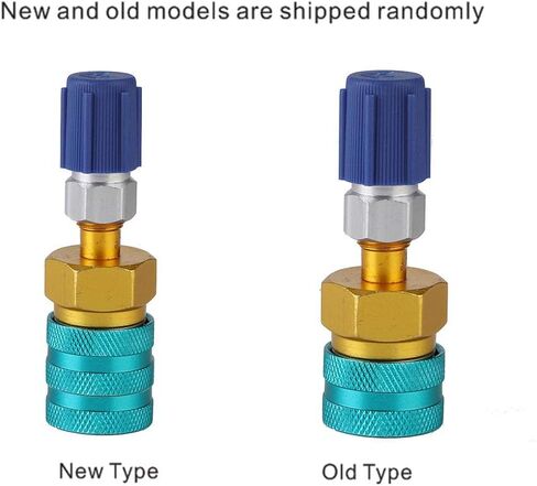 R1234YF Quick Coupler Durable Brass Low Side Connector for Car AC Refrigerant for Most European and Car in Saudi Arabia