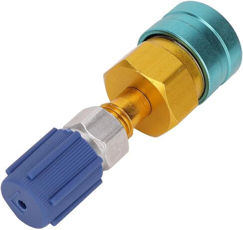 R1234YF Quick Coupler Durable Brass Low Side Connector for Car AC Refrigerant for Most European and Car in Saudi Arabia