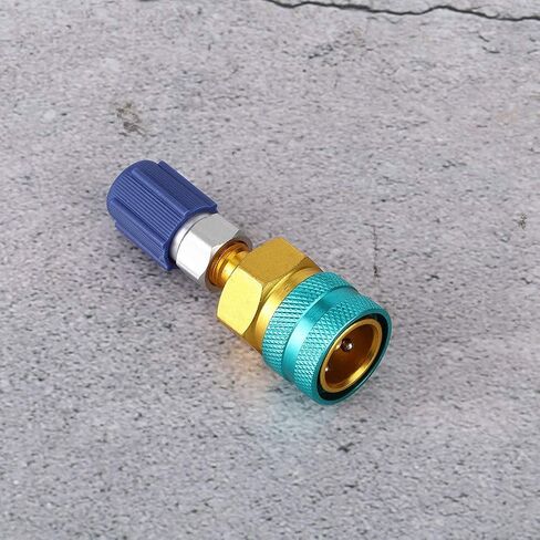 R1234YF Quick Coupler Durable Brass Low Side Connector for Car AC Refrigerant for Most European and Car in Saudi Arabia