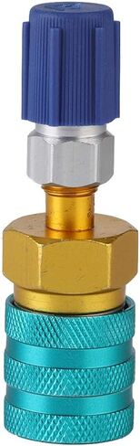 R1234YF Quick Coupler Durable Brass Low Side Connector for Car AC Refrigerant for Most European and Car in Saudi Arabia