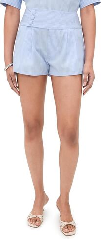 FRAME Women's The Striped Harbor Shorts in Saudi Arabia
