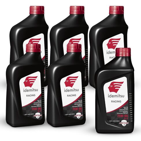 Idemitsu Full Synthetic Racing 75W-90 Gear Oil – 1 Quart, Pack of 2 | High-Performance Gearbox Oil for Extreme Conditions in Saudi Arabia