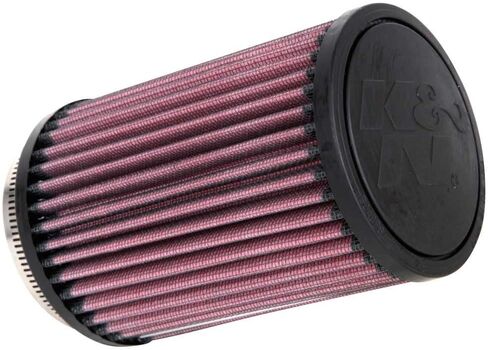 K&N Universal Clamp-On Air Intake Filter: High Performance, Premium, Washable, Replacement Air Filter: Flange Diameter: 2.875 In, Filter Height: 6 In, Flange L: 0.625 In, Shape: Round, RU-1620, black in Saudi Arabia