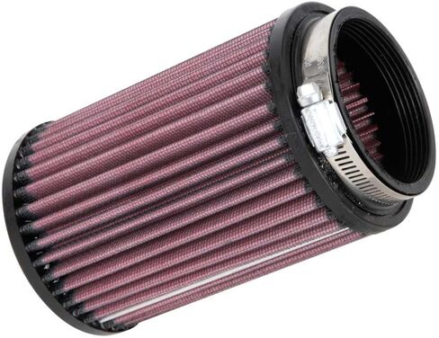 K&N Universal Clamp-On Air Intake Filter: High Performance, Premium, Washable, Replacement Air Filter: Flange Diameter: 2.875 In, Filter Height: 6 In, Flange L: 0.625 In, Shape: Round, RU-1620, black in Saudi Arabia