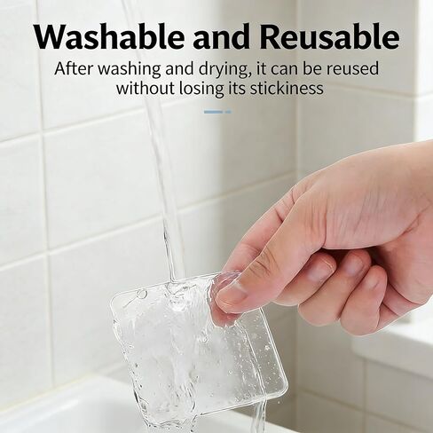 100 PCS Heavy Duty Double Sided Tape, Strong Clear Permanent Adhesive, No Drill No Nails Wall Mounting Tape for Plastic Glass Metal Tile Wood Wall in Saudi Arabia