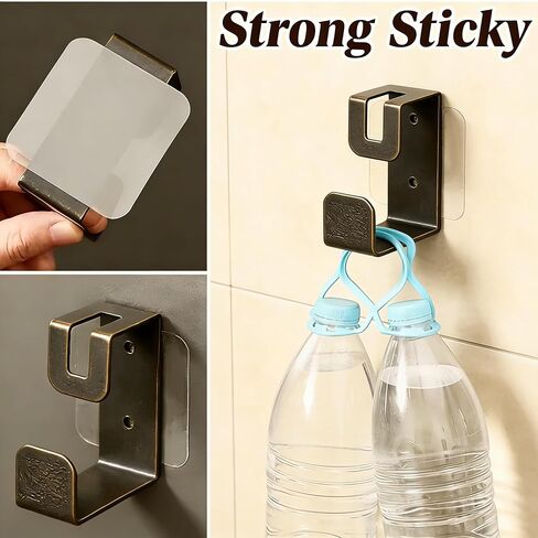 100 PCS Heavy Duty Double Sided Tape, Strong Clear Permanent Adhesive, No Drill No Nails Wall Mounting Tape for Plastic Glass Metal Tile Wood Wall in Saudi Arabia