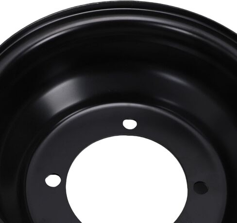 Acouto 8 Inch ATV Front Wheel Rim 19x7-8 19x7.00- Go Kart Wheel Rim 4 Hole High Strength Steel Hub for Dirt Bike Buggy Ride On Mower in Saudi Arabia