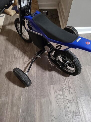 Generic ارتفاع قابل للتعديل Kawasaki KDX50 KDX 50 للأطفال الشباب - عجلات تدريب عالمية فقط - الدراجة غير متضمنة!, أسود in Kuwait