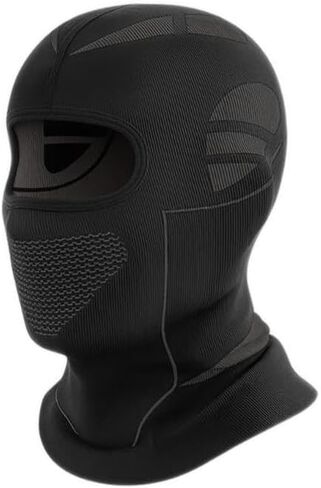 Ski Mask for Men Balaclava Full Face Cover Black Wind Blocking Thermal Headwear Ear Coverage Soft Stretch Fabric for Winter Riding Skiing Outdoor Work in Saudi Arabia